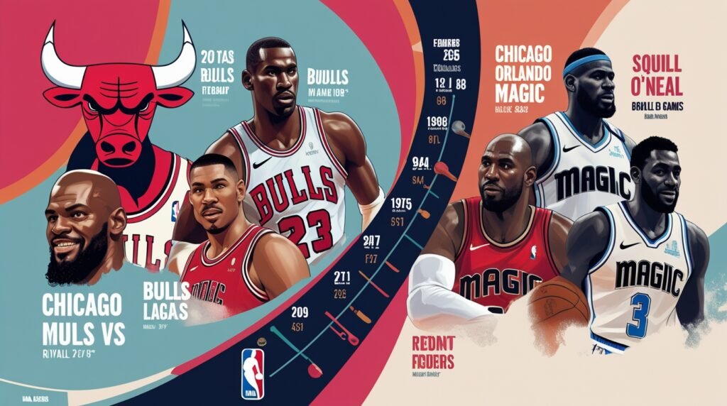 Chicago Bulls vs Orlando Magic Timeline