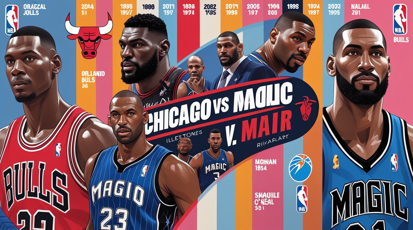 Chicago Bulls vs Orlando Magic Timeline