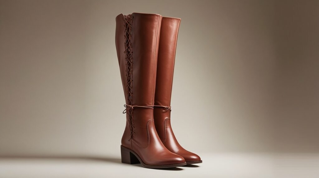 Brown Knee High Boots