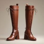 Brown Knee High Boots