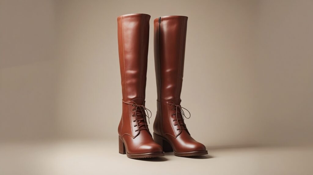 Brown Knee High Boots