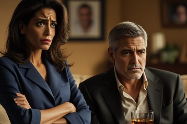 Amal Clooney Reportedly Upset Over Husband George Clooney's Drinking Habits.