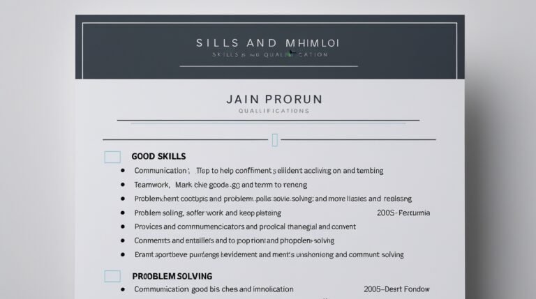 Good Skills to Put on a Resume