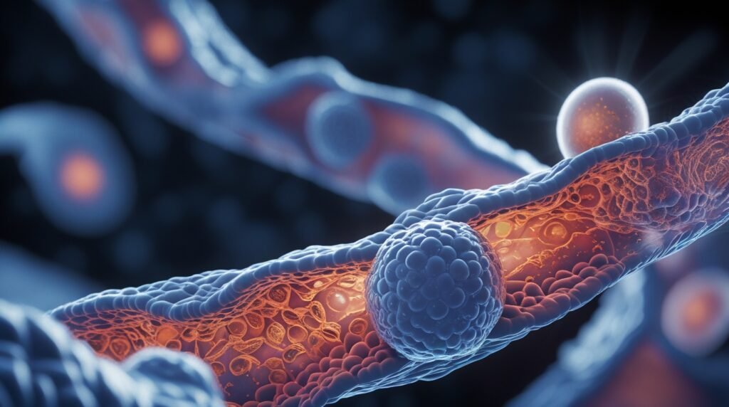 When the simcell membrane in the cell o scope