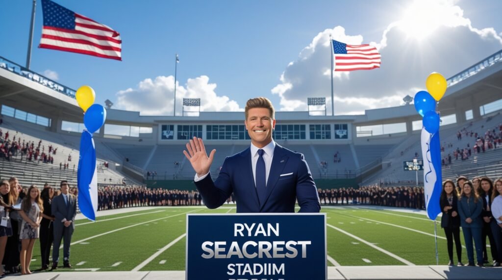 Ryan Seacrest's High School Stadium Is Renamed in His Honor