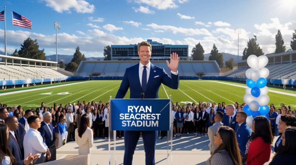Ryan Seacrest's High School Stadium Is Renamed in His Honor