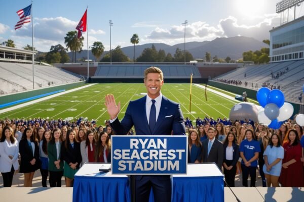 Ryan Seacrest's High School Stadium Is Renamed in His Honor