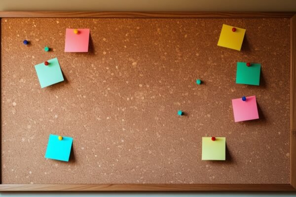 12.8/7.2 cork board