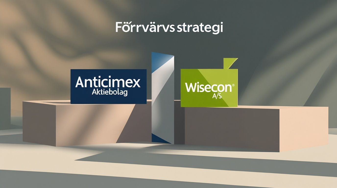 Anticimex Aktiebolag / Wisecon A/S Förvärvsstrategi