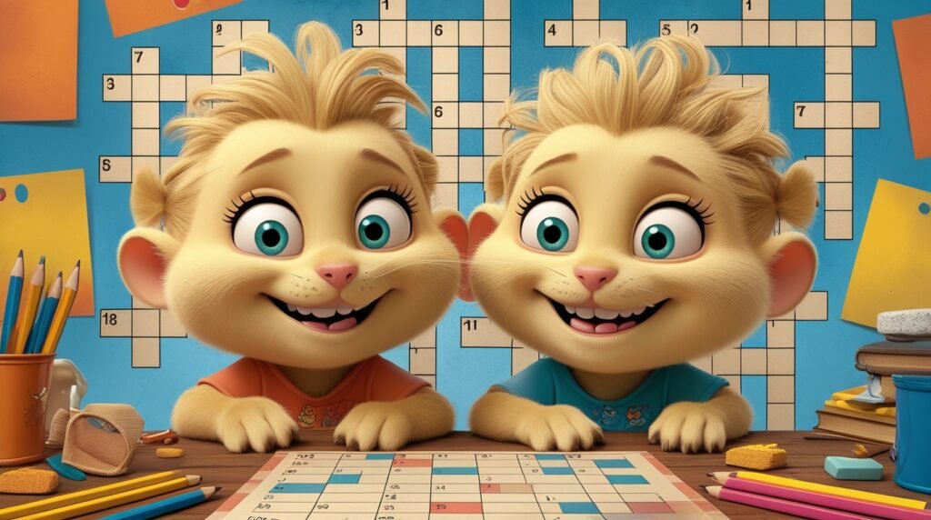 Phil or Lil of Rugrats Crossword