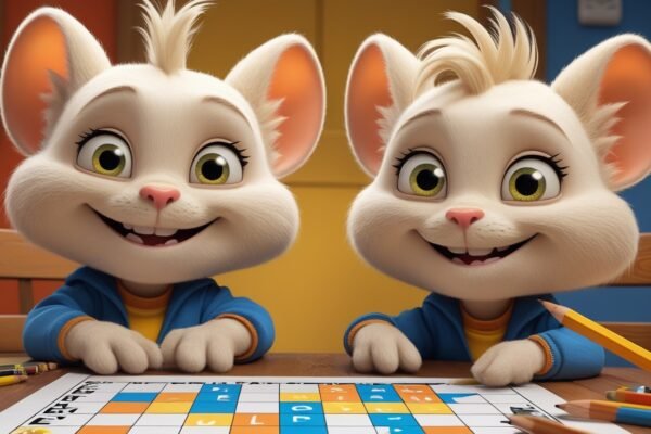 Phil or Lil of Rugrats Crossword