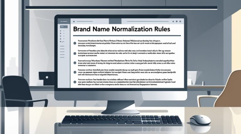 Brand Name Normalization Rules: A Comprehensive Guide 2026