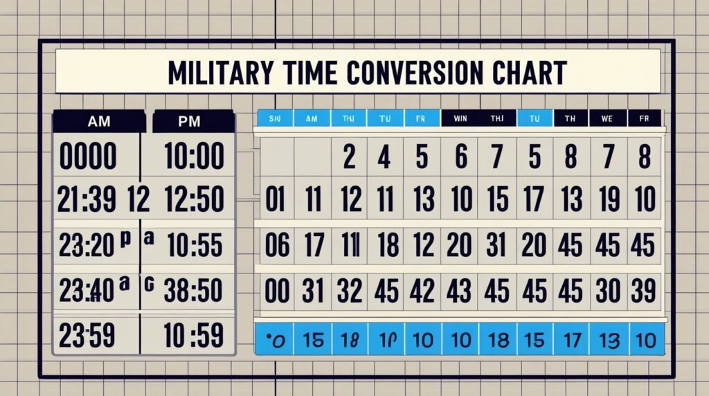 Military Time Chart