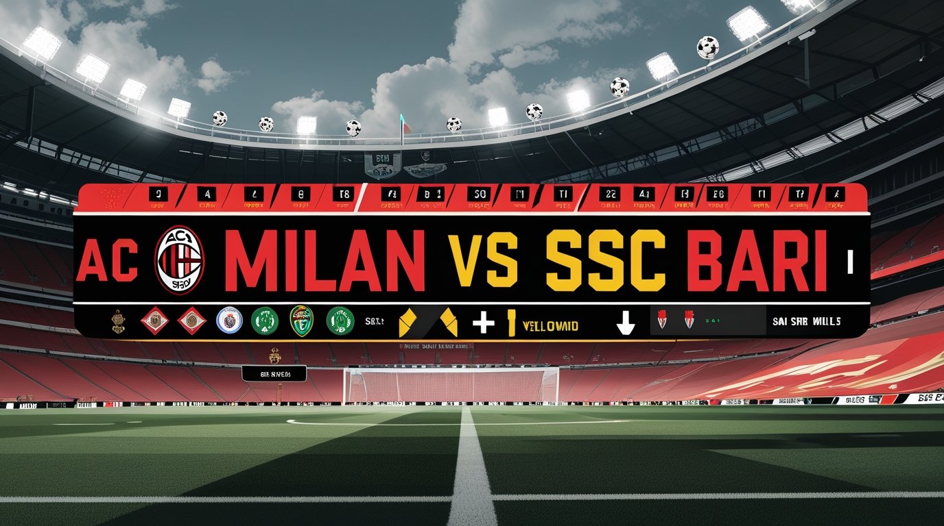 AC Milan vs SSC Bari Timeline