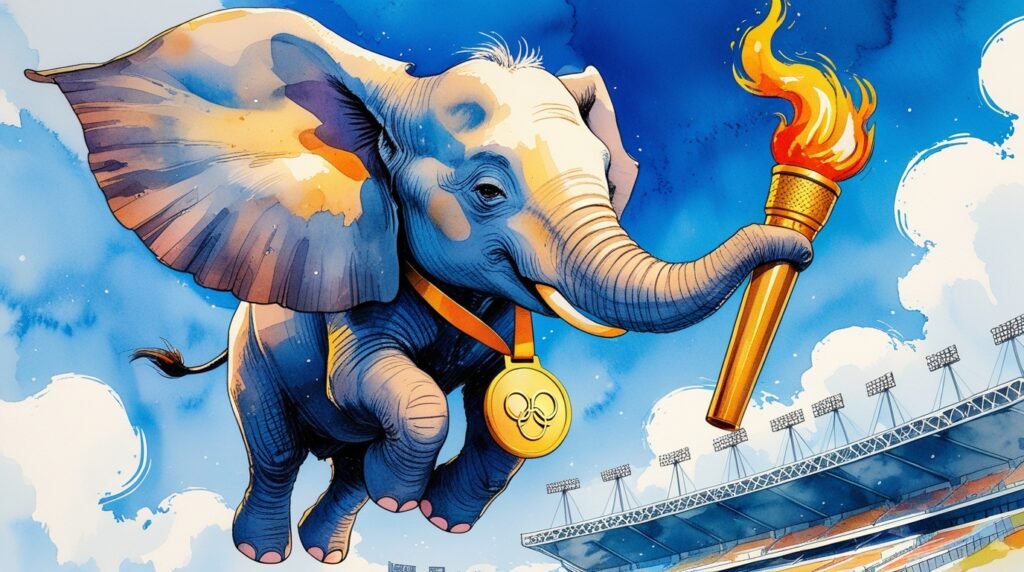 The Flying Elephant Memoirs of an Olympic Champion
