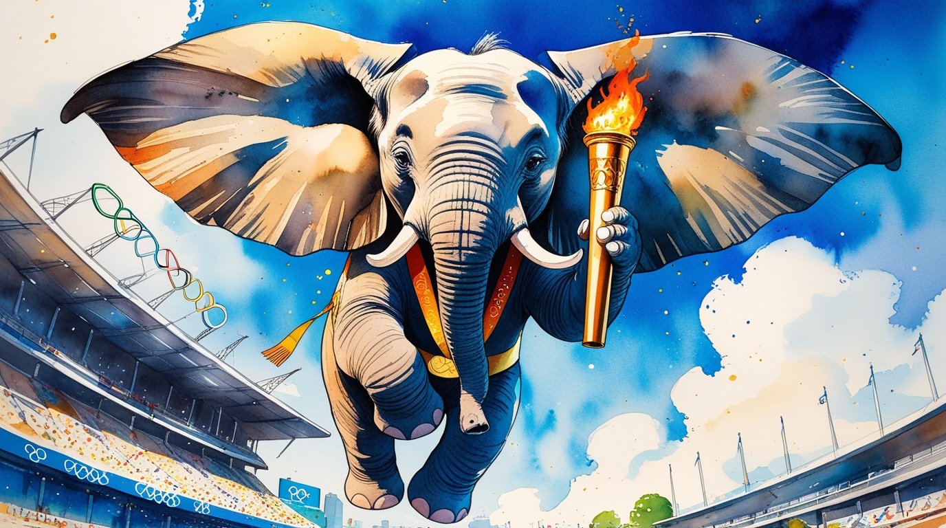The Flying Elephant Memoirs of an Olympic Champion