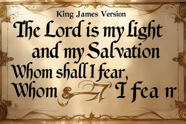 Psalm 27 KJV