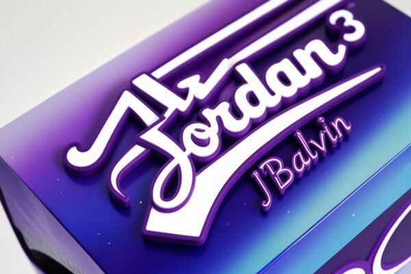 Air Jordan 3 J Balvin Box Cover