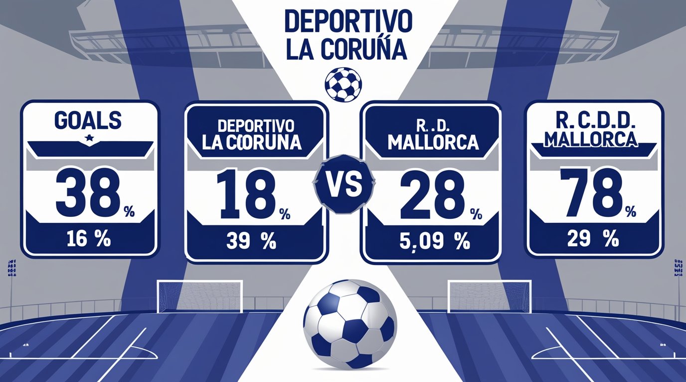 Estadísticas de Deportivo La Coruña contra R.C.D. Mallorca