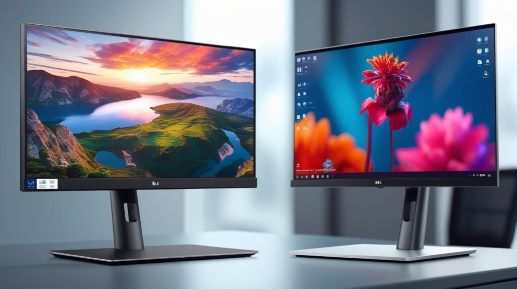 LG UltraFine 27UP650K-W vs Dell 27 Plus S2725QS