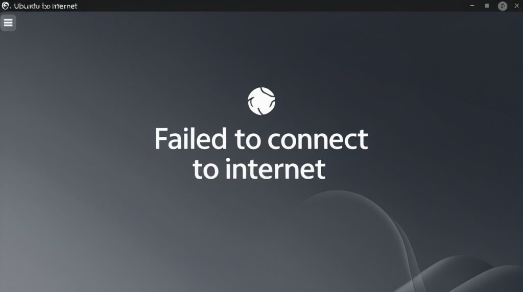 r not connecting to internet ubuntu
